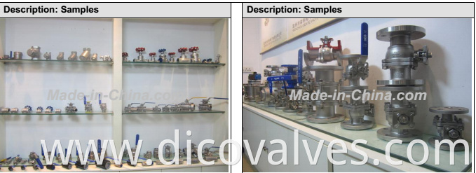 CF8m Automatic Reset 2PC Ball Valve